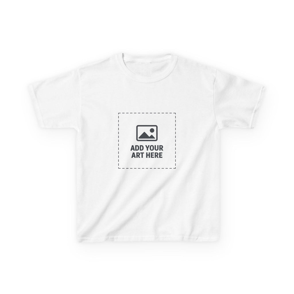 Kids Graphic Tee — Customizable Add Your Art Here Design