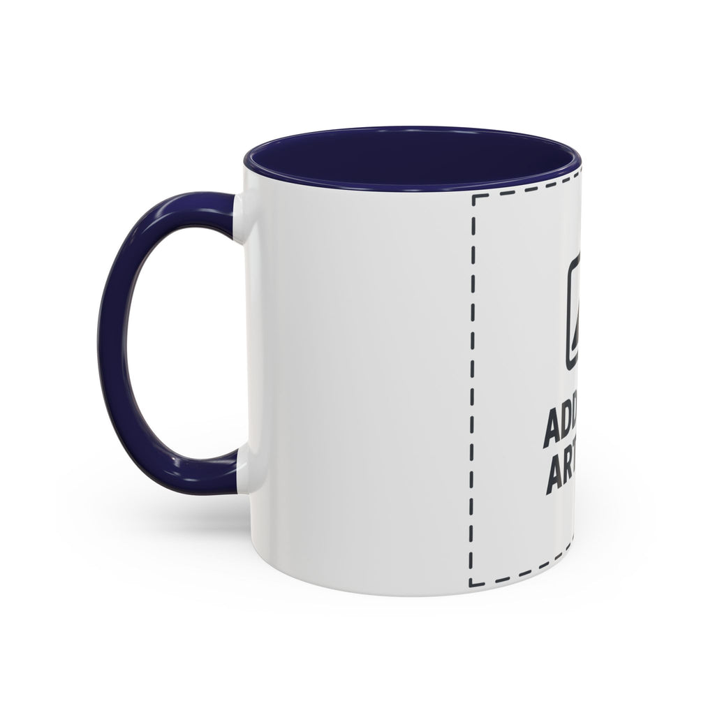 Custom Accent Coffee Mug — Personalized Photo & Text Design (11/15oz)