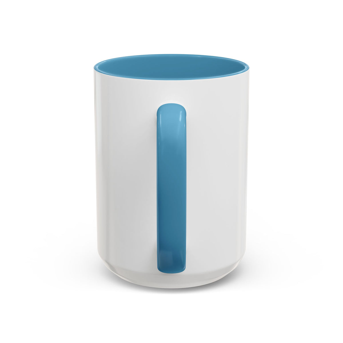 Custom Accent Coffee Mug — Personalized Photo & Text Design (11/15oz)