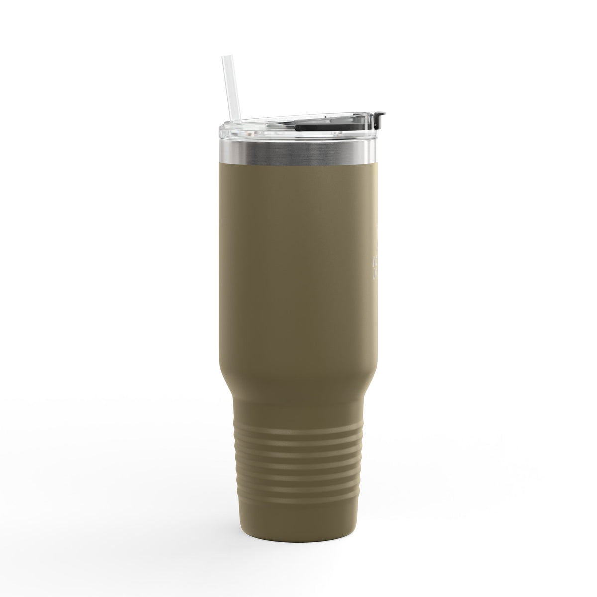40oz Insulated Travel Mug with Handle — Customizable Double-Wall Tumbler