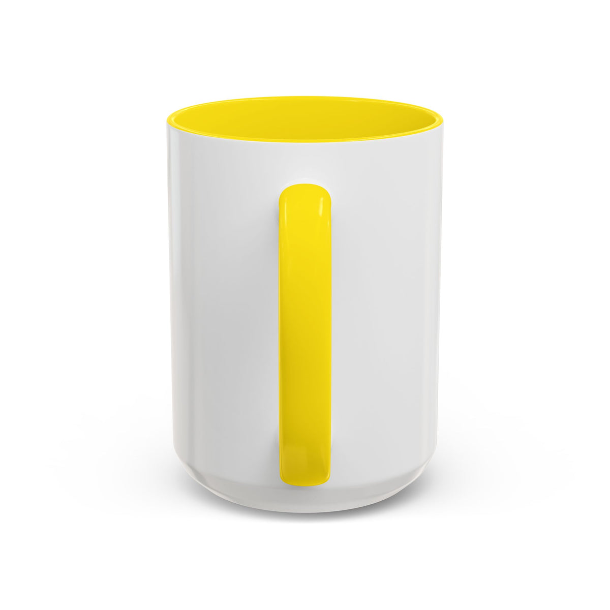 Custom Accent Coffee Mug — Personalized Photo & Text Design (11/15oz)