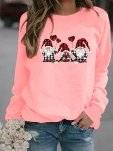 Christmas Gnome Fleece-Lined Sweatshirt