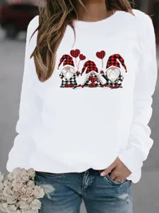 Christmas Gnome Fleece-Lined Sweatshirt