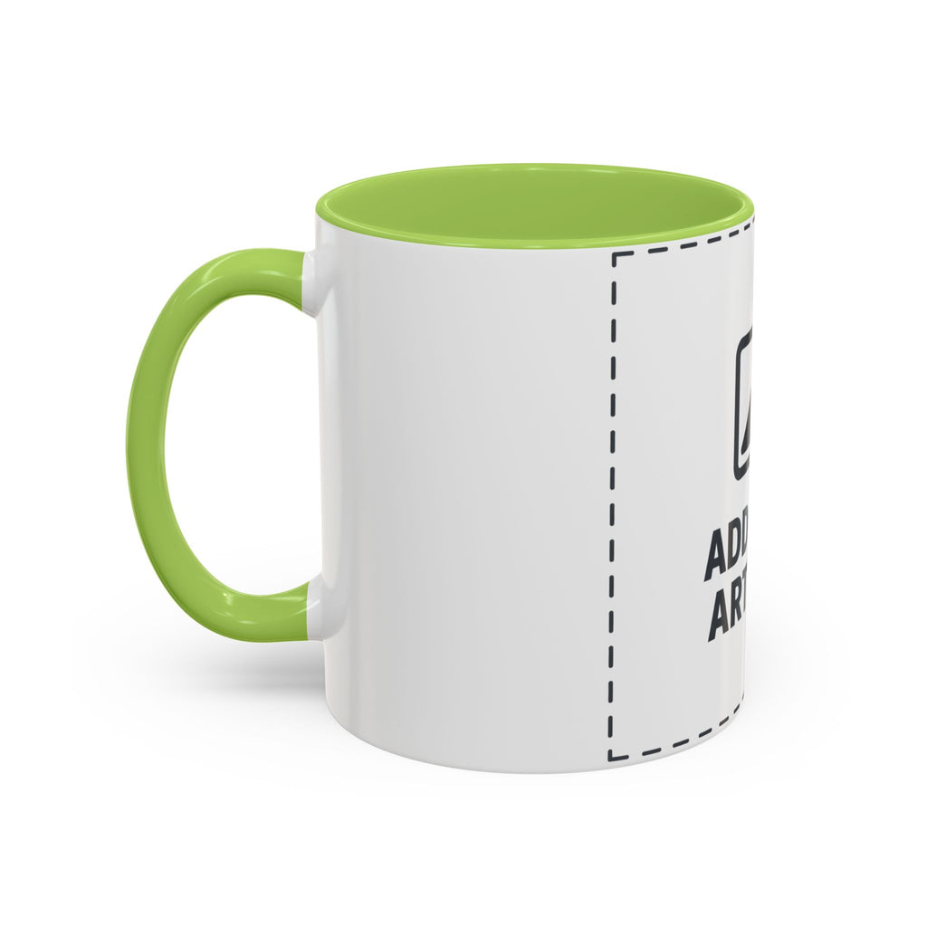 Custom Accent Coffee Mug — Personalized Photo & Text Design (11/15oz)